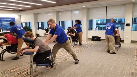 Corporate Health Fair Add Chair Massage To Your Event