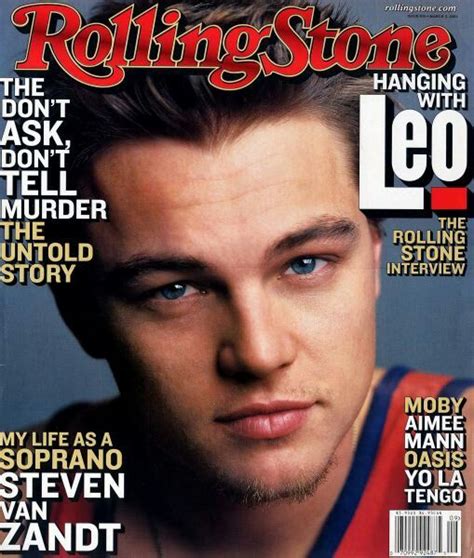 Leo Rolling Stone Mag March 2000 Leonardo Dicaprio Rolling Stone Magazine Cover Rolling