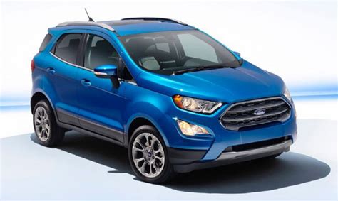 2022 Ford Ecosport Trims Se News Specs