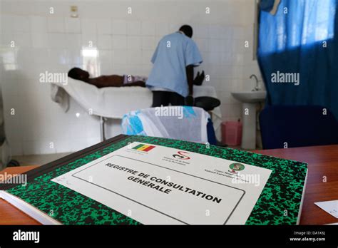 A Hospital In Africa Stock Photo Alamy