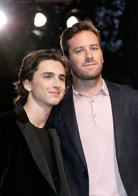 Armie Hammer And Timothee Chalamet Pictures Popsugar Celebrity Photo 18
