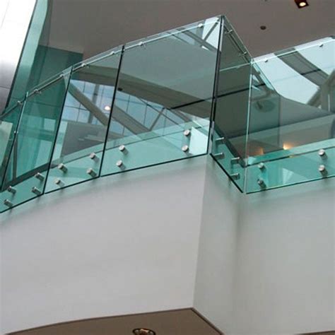Modern Newlook Standoff Glass Railing