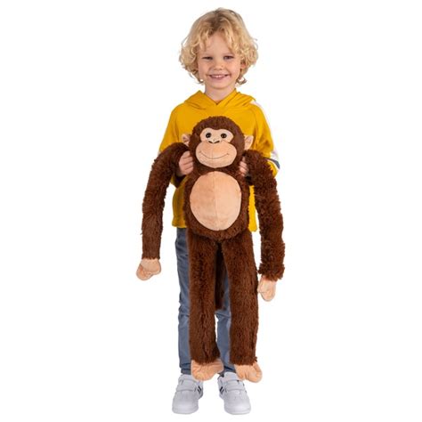 Cheeky Monkey Dark Brown 75cm Soft Toy Smyths Toys Ireland