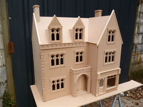 112th Scale Doll House The Draycott Gothic House Shop Kit Ebay