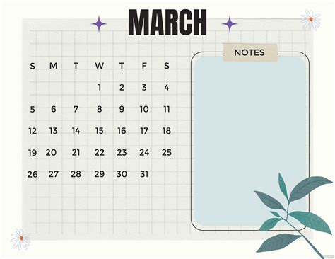 Floral 2023 Calendar Template Download In Word Illustrator Psd