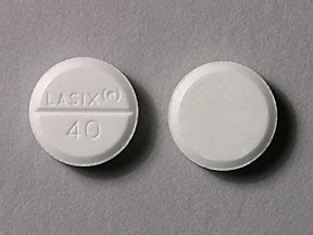 LASIX Pill White Round Pill Identifier