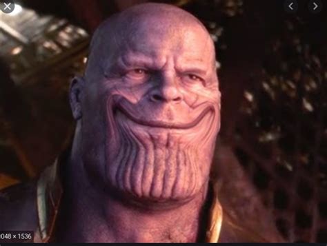 Smirking Thanos Blank Template Imgflip