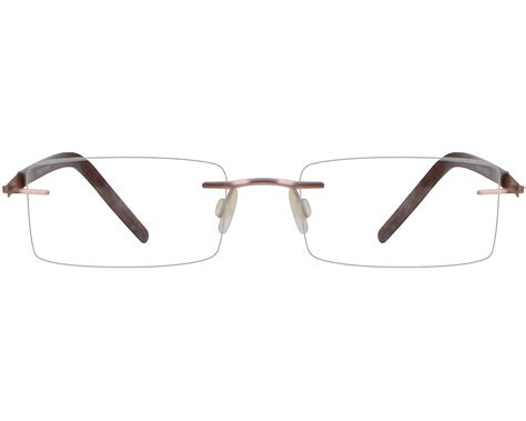 Rimless Rectangle Eyeglasses 143587