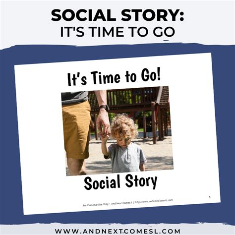 Printable Social Stories