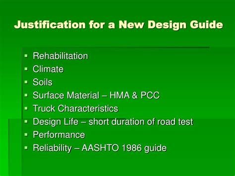 Ppt Guide For Mechanistic Empirical Design Of New And Rehabilitation