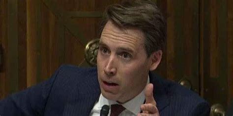 Sen Josh Hawley An Unelected Bureaucrat With Open Disdain For Trump