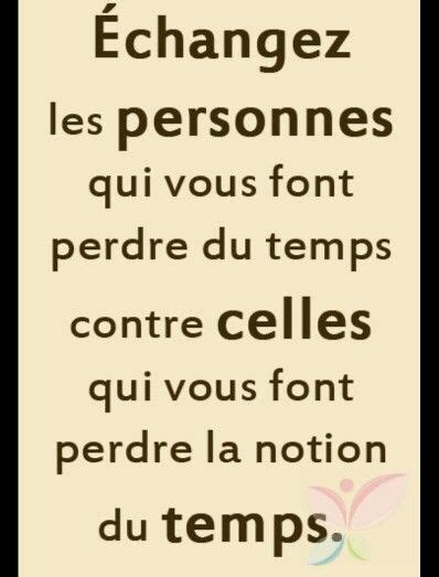 Echangez Les Personnes Qui Vous Font Perdre Du Temps French Phrases