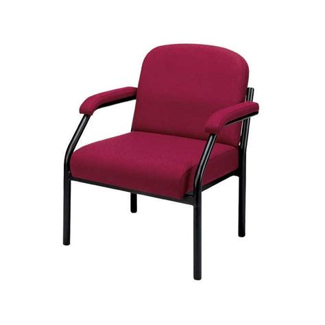 Reception chairs are perfect for the office and as waiting room seating. Radstock Round Tubular Framed Reception Chair with Padded Arms