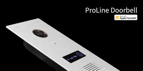Proline Homekit Doorbell Announces Plans To Support New Ios 13 Icloud