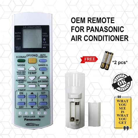How to set ac remote, how i set ac remote set, diy, easy way to set remote for air conditioner at home dear value viewers, this. OEM Panasonic Air Conditioner Remote Controller Aircond ...