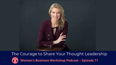 Carol Cox On The Womens Business Workshop Podcast The Courage To