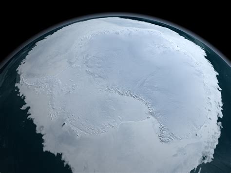 Nasa Satellite Mosaic Image Of Antarctica Rspace