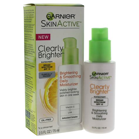 Garnier Skinactive Spf 15 Face Moisturizer With 1 Count Clearly