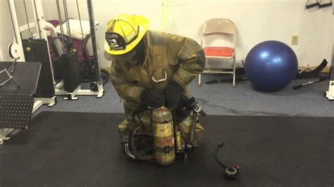 Hagerstown Fire Department Naked Scba Drill Youtube