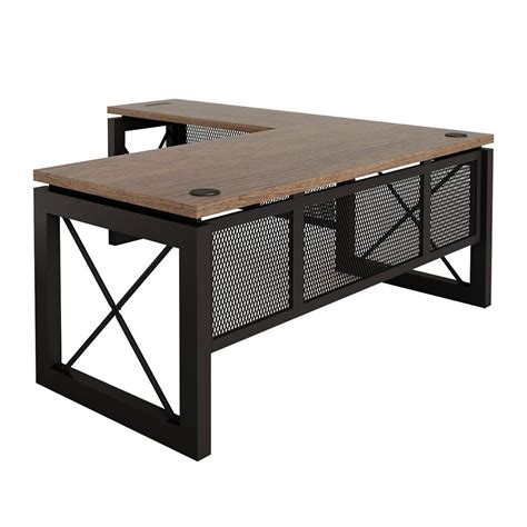 This is a simple table that incorporates sophisticated ideas to save you some space in your room or office. Urban Reversible Compact L-Desk - 60"W x 80"D | Biurko ...