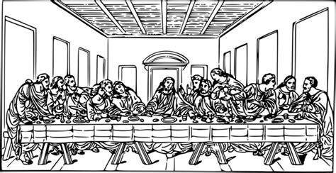 The Last Supper Drawing At Explore Collection Of