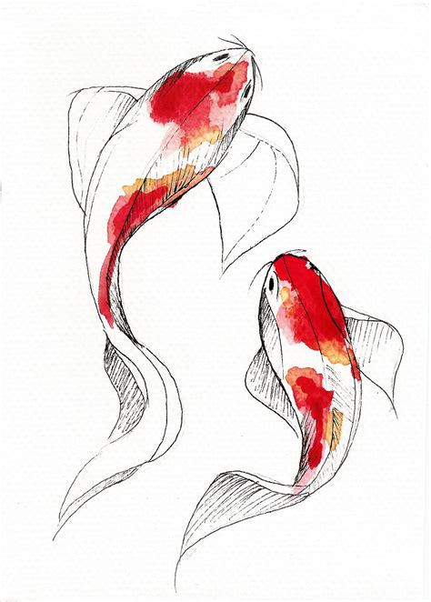 See more ideas about coy fish tattoos, koi fish tattoo, coy fish. Watercolor Koi Fish on Behance