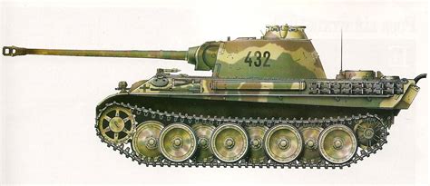 Panzerkampfwagen V Ausf G Panther № 432 4kompanie Ipanzer