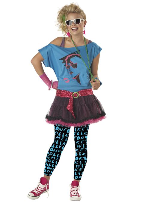 Teen 80s Valley Girl Costume Ebay