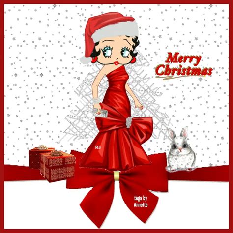 Pin By Angela Rowley On Xmas Boop Betty Boop Merry Christmas 
