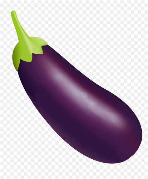 Eggplant Emoji Vector