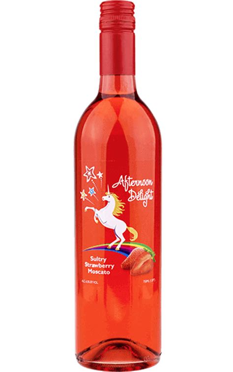 Sultry Strawberry Moscato Afternoon Delight Wine