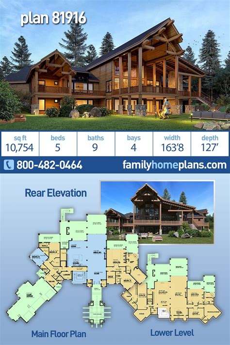 Luxury Log Homes Upscale Features Floor Plans To Match Reverasite