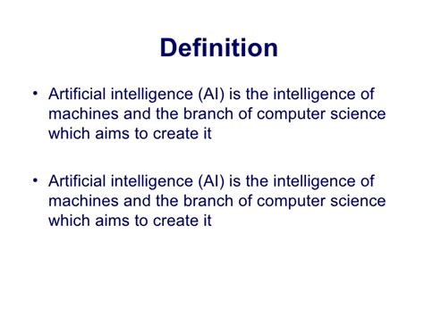 But i would say that this is the scientific field that attempts to understand the foundations of intelligent behavior from a computational perspective. Artificial Intelligence