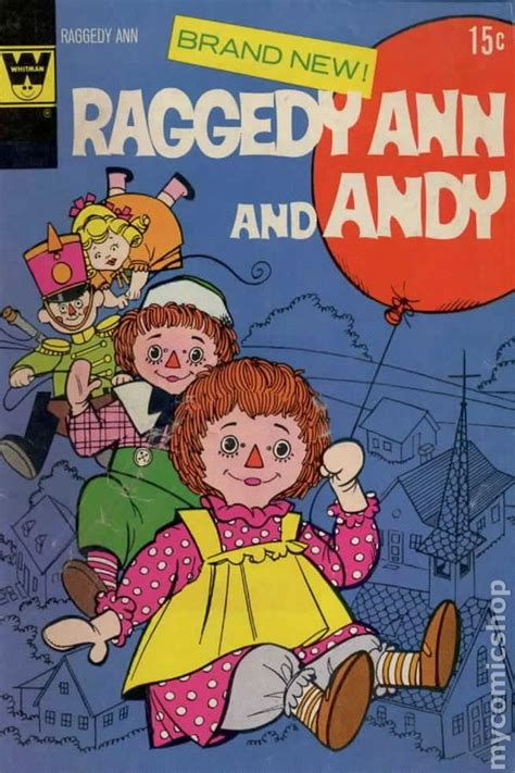 Raggedy Ann And Andy 1971 Whitman Comic Books