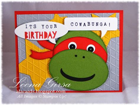 Ninja cards is the first card throwing game for kids and adults of all ages! A La Cards: Ninja Turtle Birthday