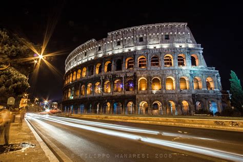Colosseum By Night Wallpapers Backgrounds And More