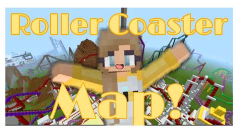 Roller Coaster Map Minecraft Youtube