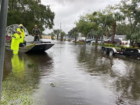 Hurricane Ian Fwc Response Street Flooding Fwc Photo Florida Fish