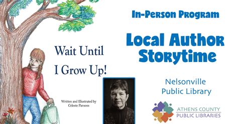 local author storytime in person program woub public media