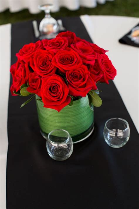 Red White And Black Wedding T Free Photography White Roses Wedding
