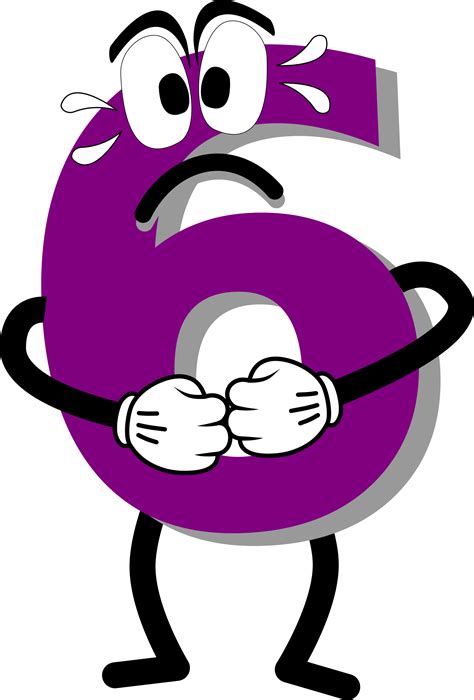 Number 6 Clipart Big Number 6 Big Transparent Free For Download On