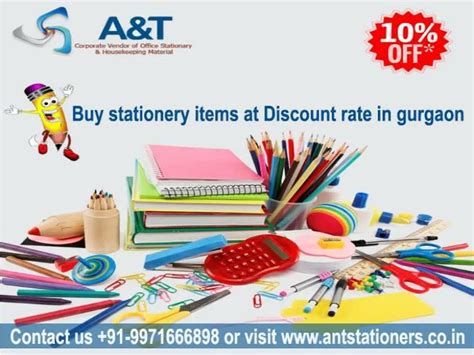 Ppt Largest Stationery Supplier In Gurgaon Aandt Stationers