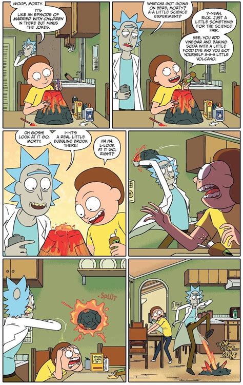 Pin By Connie On Randm Rick And Morty Book Rick And Morty Comic Rick