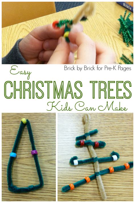 Easy Christmas Trees Ornaments Pre K Pages