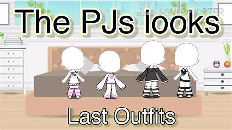 4 Cutie Outfits And Four Cute Pjs Gacha Outfits For Girls Youtube