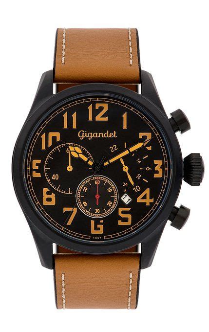 gigandet interceptor men s quartz chronograph wrist watch with analogue display 100m 10atm
