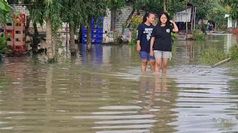 2 Hari Banjir Warga Minta Perbaikan Tanggul Sungai Ketitang Kabupaten Pati