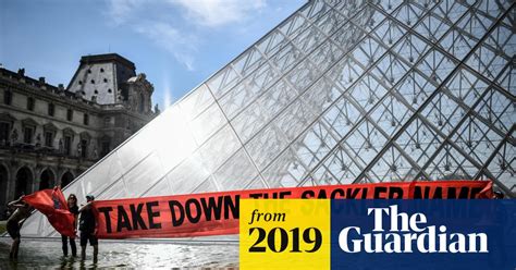 Louvre Removes Sackler Name From Museum Wing Amid Protests Opioids