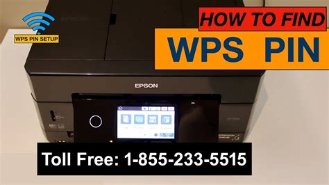 Where Is The Wps Pin On Epson Printer 1 855 233 5515 Assistant