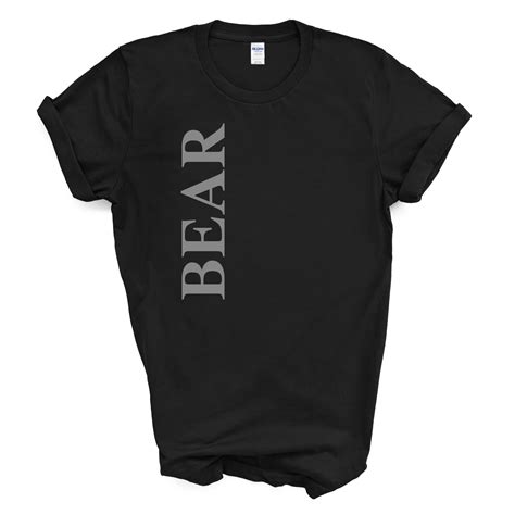 Bear Vertical T Shirt